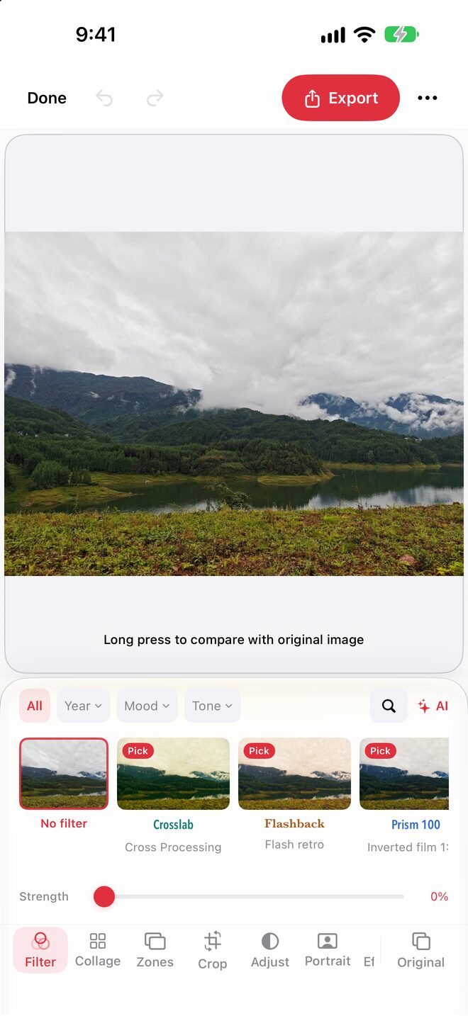 On iPhone and iPad 4